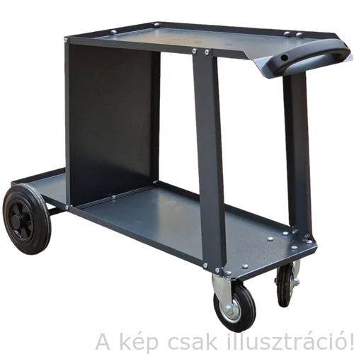 Heg. géphez kocsi univerzális hegesztőberendezésekhez, erősített, XL, terhelés:150kg  29105009, Akció!