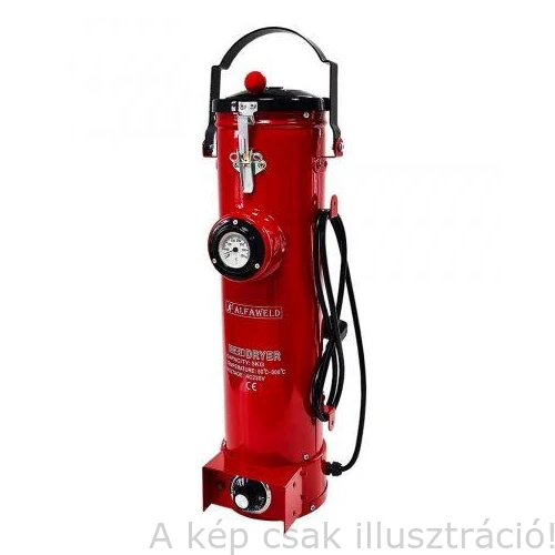 Elektróda szárító ZAK-13 (50-300°C hőfokjelzővel, 230V,5 kg kapacitás) CE-vel,