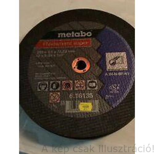 400x4,0x25mm Metabo fémvágó NOVOFLEX (616204000)