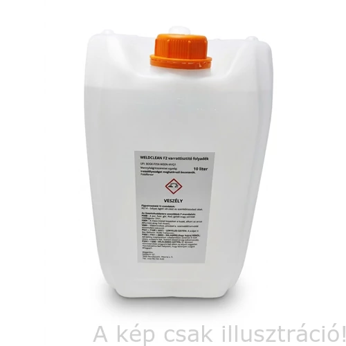 Varrattisztító folyadék WELDCLEAN F2, fehér (10 L/kanna)