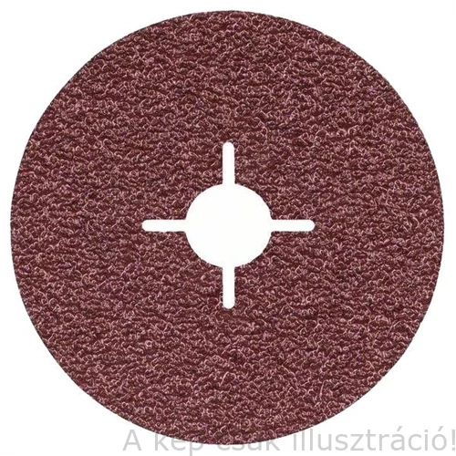 125mm-P60 Fibertárcsa SAIT SDISC 125 P 2A-X Acélhoz