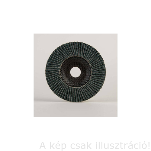 125mm-K80-as lamellás csiszolótányér Powerflex-Köln Ceramic INOX kúpos 10db/csomag (W229434)