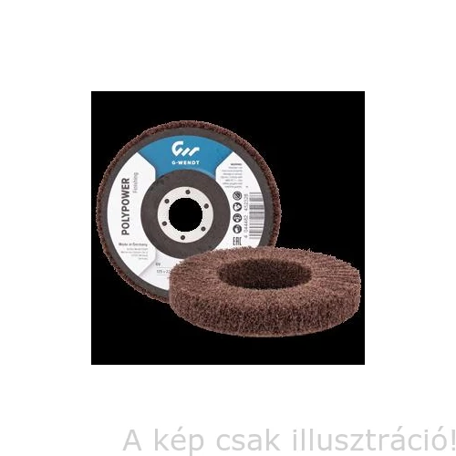 115mm-L40 finiselő lapos tárcsa kónuszos 2db/csomag W245917