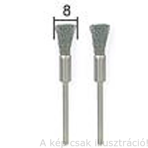 Ecsetkefe D:8mmx2,35mm csapos PROXXON 2db/csomag 28.955