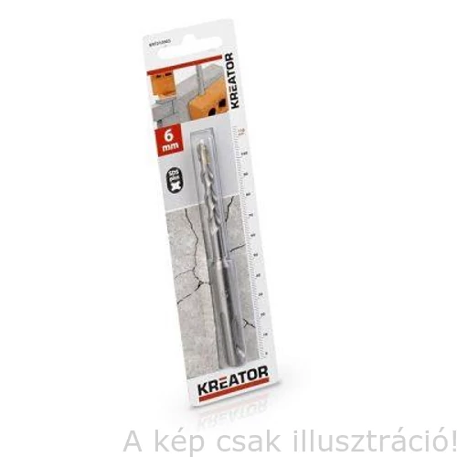 Fúrószár SDS-PLUS befogású,  6,0x110 KREATOR 056322