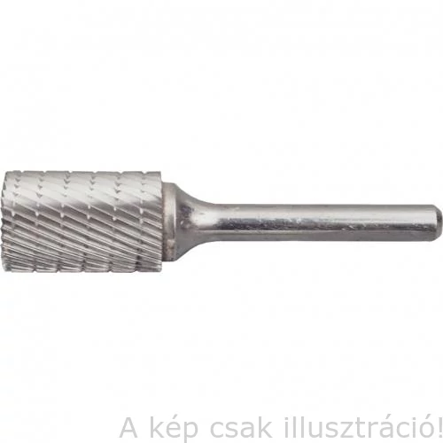 Turbómaró hengeres, homlokélű, forgácstörő keresztfogazással 16x25mm YRK2100406K