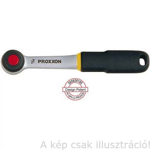 PROXXON HAJTÓKAR racsnis, dogókulcshoz 52 fog standard S 1/4" 23.092