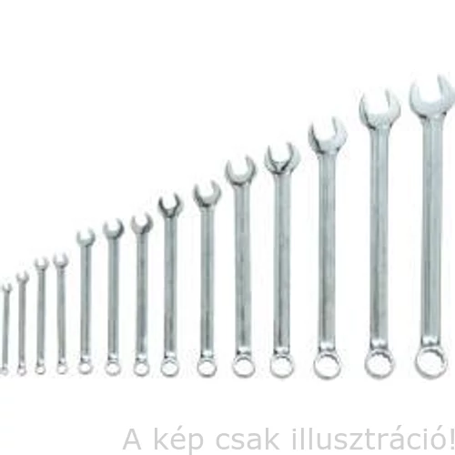 Csillag-villáskulcs készlet hosszított, tükörfény polírozással, WAL DRIVE kivitelű, 6-32mm 14 részes Professzionális KEN5823972K