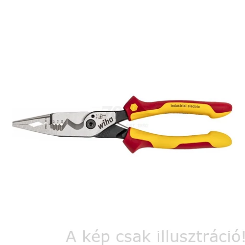 WIHA Industrial electric VDE 8-in-1 multifunkciós villanyszerelő fogó