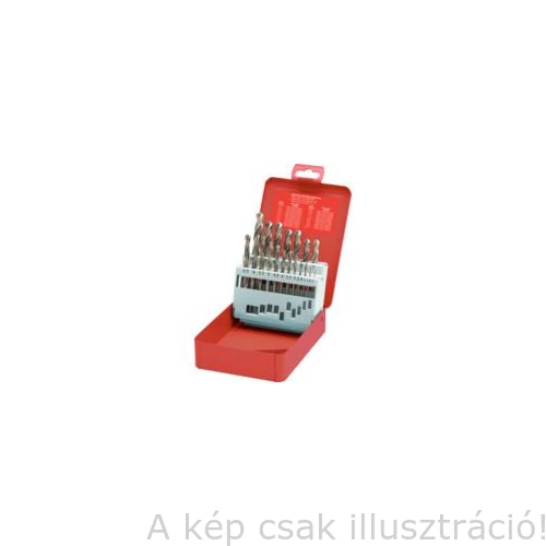 Csigafúró készlet 1-10mm/0,5 19db-os nagy teljesítményű HSS-CO 8%  KEN0268460K