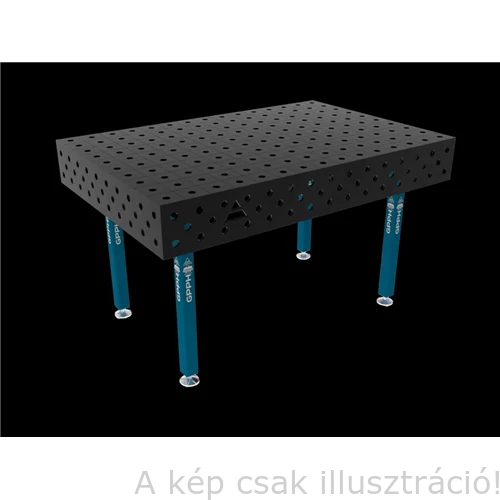 Hegesztő asztal 1500x1000   (100x100 rad)  GPPH 16_TWT.ECO.150100 , 1db készleten kiemelt akciós áron