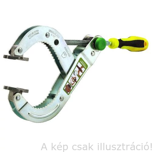 Szorító - Cápafogó ipari StrongHand SC50A, nyílás:127mm,tömeg:0,9kg,fix pofák