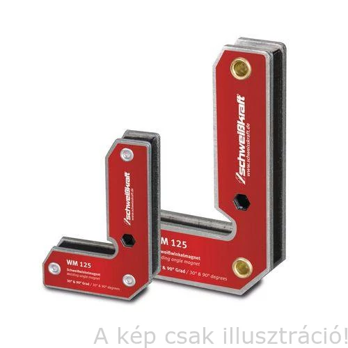 Mágnes hegesztéshez   WM125, 1+1db 9 és 15kg-os   SCHWEISSKRAFT   1790042