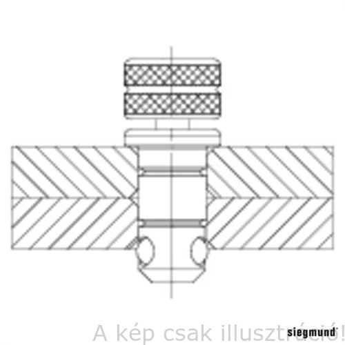 Siegmund System 16 Gyorsrögzítő csavar hosszú 2-160510