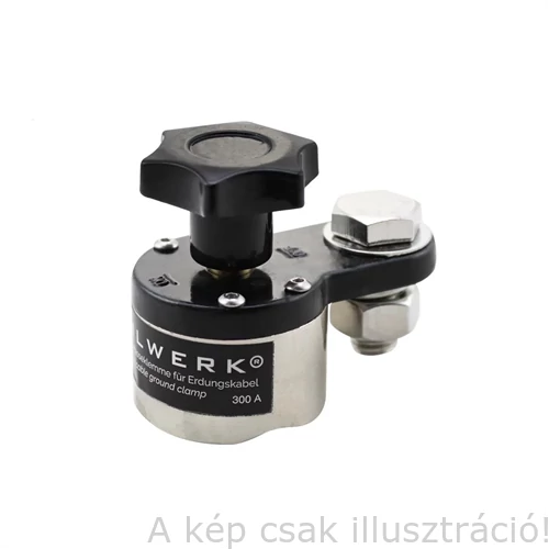 Mágneses hegesztési test korong on/off kapcsolóval Ground magnet up to 300A  STAHLWERK  5397