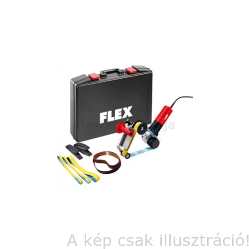 FLEX LRP 1503 VRA csőcsiszoló gép (3,7kg, 4-12m/mp szalagseb.,760x40/20mm övméret, szettben, dobozban) 324.442 Utolsó db!