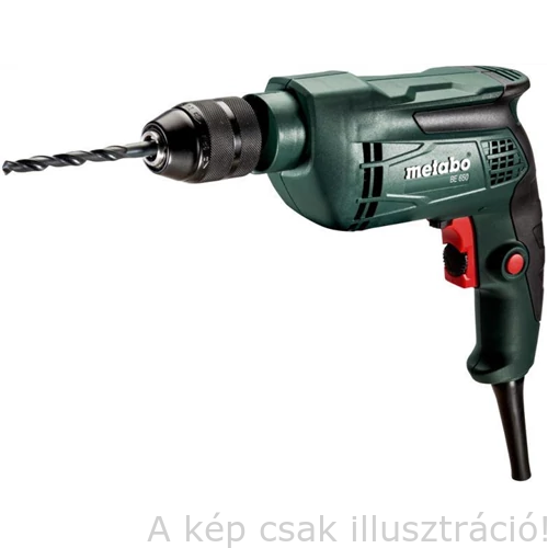 METABO BE 650 fúrógép 650 W,Súly:1.8 kg,Fúrótokmány befogási tartomány1.5 - 13 mm) 600360930