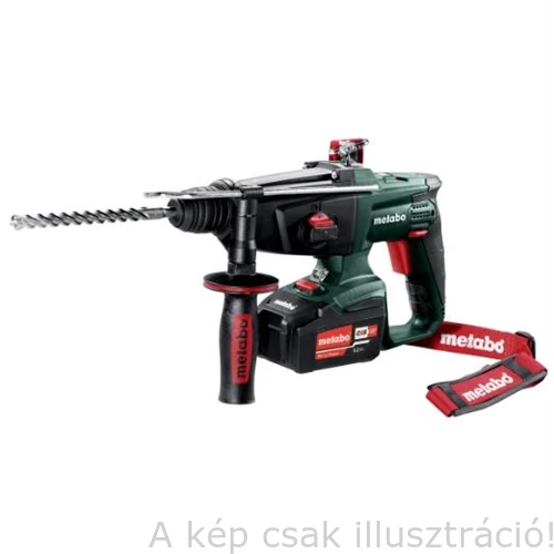 METABO KHA 18 LTX Akkus Kombikalapács+ ASC 55 töltő & 1dbx2,0Ah,1dbx5,2Ah/18V Li-Ion HD akku (600210510)