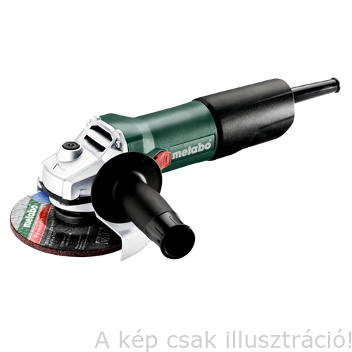 METABO W 850-125 Sarokcsiszoló 1.8 kg,11500 /min (Vékony fogású könnyű) 603608000, Akció amíg a készlet tart!