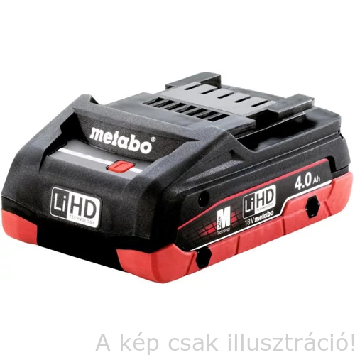 METABO Akku 18V 4.0 Ah LiHD  625367000, Akciós, amíg a készlet tart!