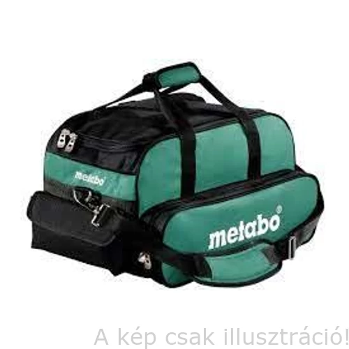 METABO szerszámtáska "kicsi", (HxSzxM): 460 mm x 260 mm x 280 mm zöld/fekete / 657006000