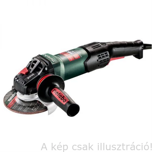 METABO WEV 17-125 Quick Inox RT állítható fordulatszámú sarokcsiszoló (2000 - 7600/min) 601092000