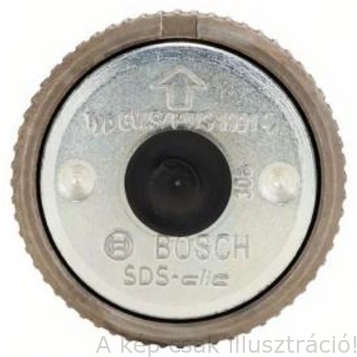 BOSCH gyorsbefogó anya SDS-click M14 (AEG,Black+Decker,Bosch,Dewalt,Flex,Hitachi,Makita,Metabo) sarokcsiszolókhoz