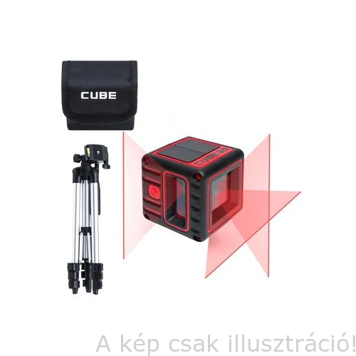 Vonallézer ADA CUBE 3D Professional (20 m) + műszerállvány A00384