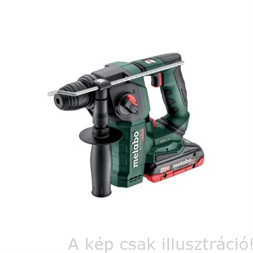 METABO BH 18 LTX BL 16 Akkus kombikalapács 2 db LiHD akkuegység (18V/4Ah),Töltő ASC 55, 600324800