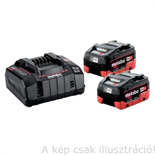 METABO Akkus alapkészlet 2x18V/5,5 Ah LiHD akku+ ASC 145 töltő  685122000