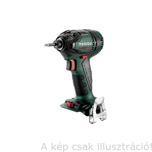 METABO SSD 18 LTX 200 BL szénkefe nélküli akkus ütvecsavarozó, 1/4" befogás 602396890