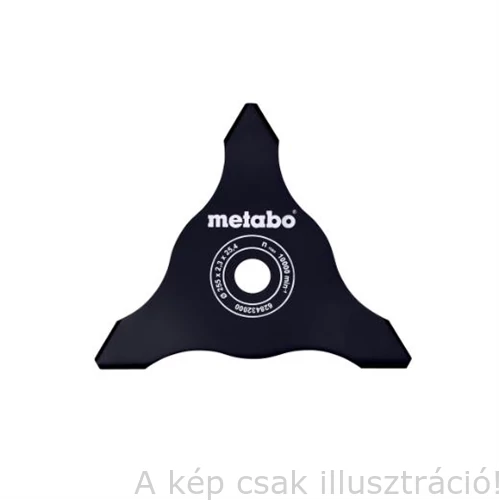 METABO Bozótvágó kés, 3-szárnyas (628432000)