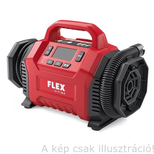 FLEX CI 11 18.0 Akkumulátoros kompresszor 12.0/18.0 V, töltő és akku nélkül  506.648