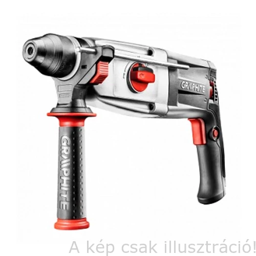 GRAPHITE 58G527 fúrókalapács 720W SDS+4 funkc.+koffer