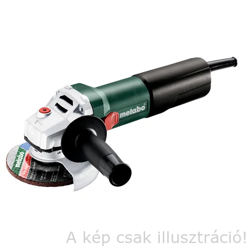 METABO W 1100-125mm Sarokcsiszoló1100W,2,1 kg Körmös anyával  603614000