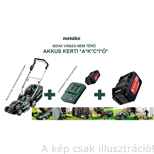 METABO RM 36-18 LTX BL 36 Akkus fűnyíró   HU_601716852 Ez az akciós termék csak 2022-08-31-ig rendelhető!