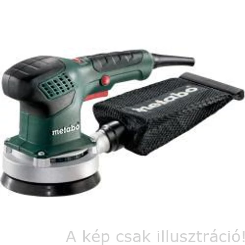 METABO SXE3125 Excentercsiszoló 125mm 310W 4000-12000/min műanyag hordtáskában (600443500)