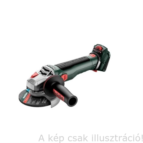 METABO WVB 18 LT BL 11-125 Quick akkus sarokcsiszoló metaBOX 165 L-ben, akku egység és töltő nélkül 613057840