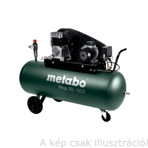 METABO kompresszor Mega 350-150 D 150l, 2,2kW, 10bar 601587000