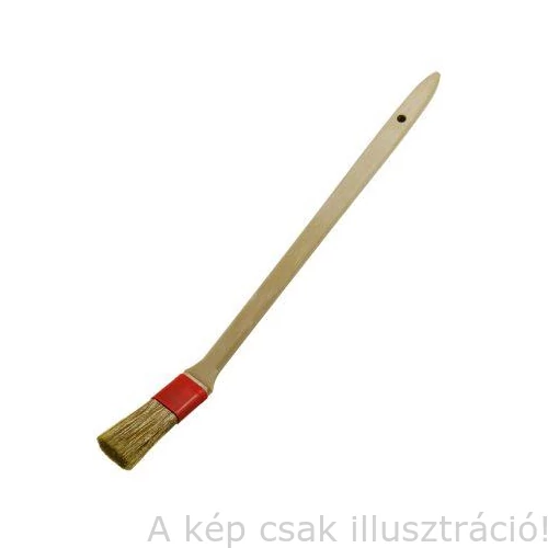 Saválló ecset sötét, műanyag nyél 30cm  széles, 1"  Kor-Fel