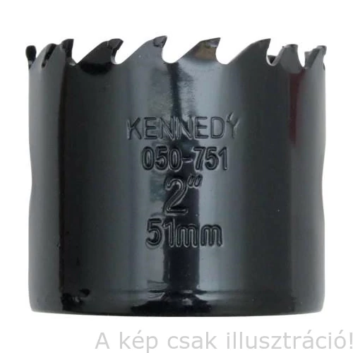 Lyukfűrész Kennedy professional keményfém élű, fekete 51mm KEN0507510K