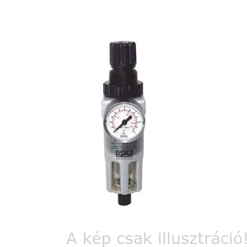 Levegőszűrő-vízleválasztó nyomásszabályzóval 1/4" GAV FR-180 060202-0003