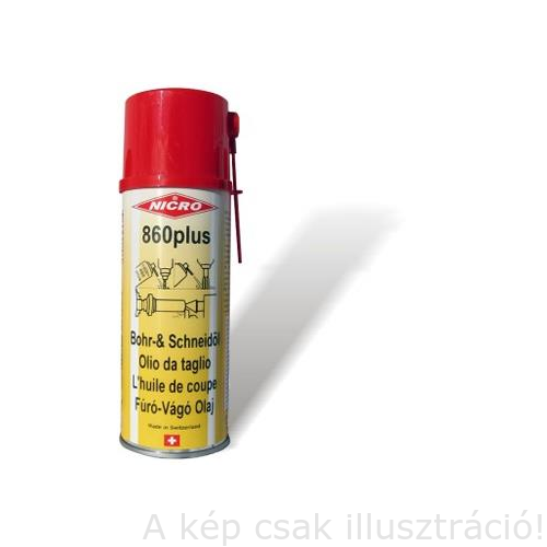 Spray; Nicro 860 plus -Inox anyagokra is vágó üregelő 400ml 1AE3013010400ML