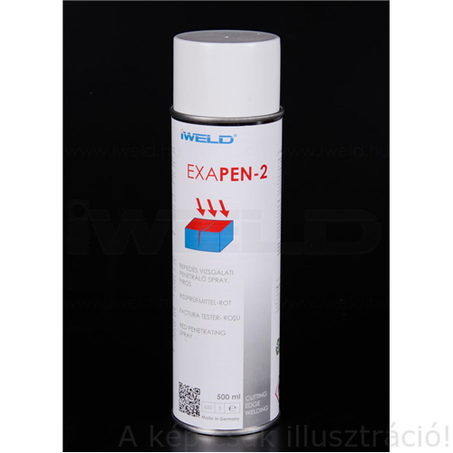 Spray heg. varrat repedésvizsgáló,penetráló,piros,500ml EXAPEN-2 750EXAPEN2