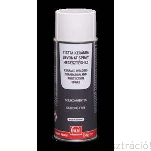 Spray hegesztési letapadásgátló,VT BLM szilikonmentes tiszta kerámia bevonat, nem mérgező 400ml,