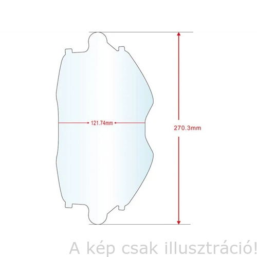 Hegesztő pajzs köszörűs FLIP-UP  védőplexi (2 darab/csomag) IWELD 8FLPUPGRDCOLENS