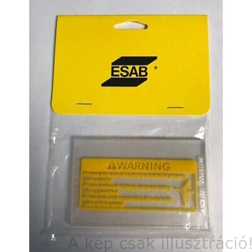 Hegesztő pajzs belső plexi 64x100mm ESAB SENTINEL A 50   0700 000 808 5db/csomag