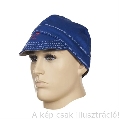 Hegesztő sapka textil Weldas, Kék,FR Caps,7 5/8,61cm  23-6515