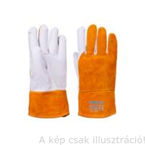 Hegesztő kesztyű AVI IWELD rövid szárú KEVLAR 50TIGK1010YN