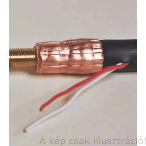 MIG/MAG szerelt koaxiális kábel 25mm2/4m (1B254020)